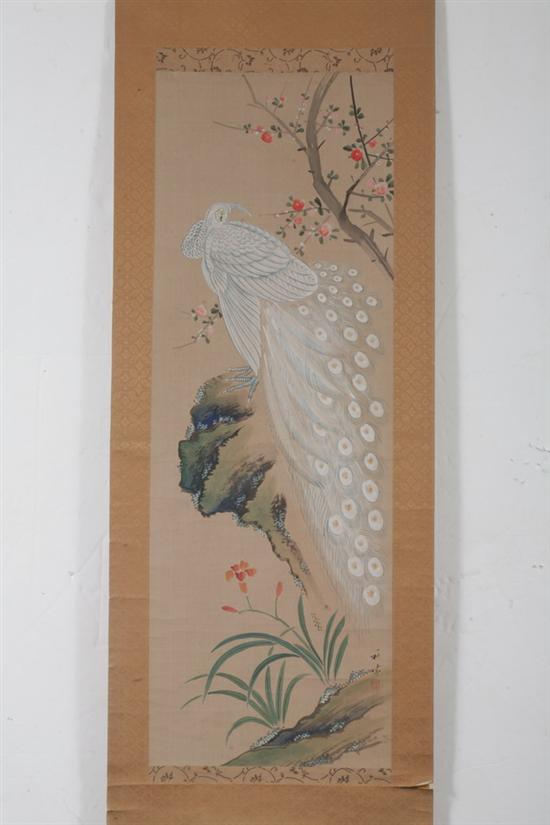 JAPANESE SCHOOL. PEACOCK and
