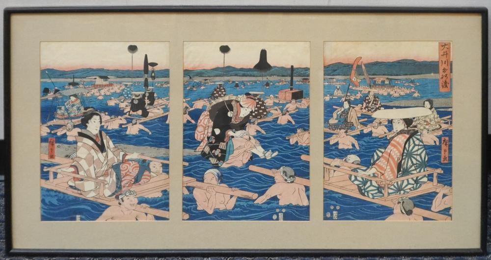 JAPANESE SCHOOL, RIVER LITTERS,