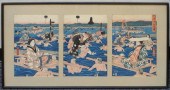 JAPANESE SCHOOL, RIVER LITTERS