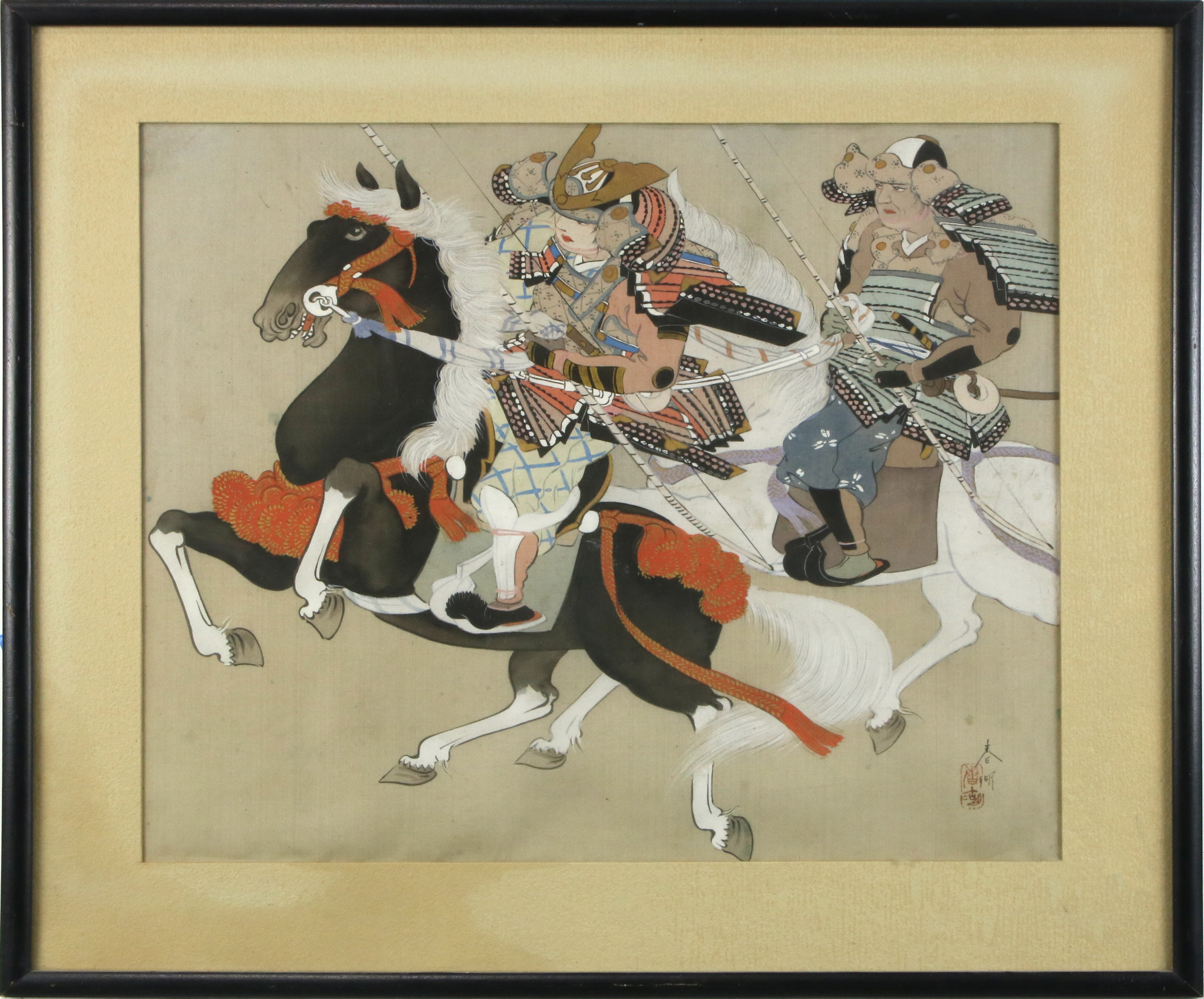 JAPANESE SCHOOL, SAMURAI, INK AND