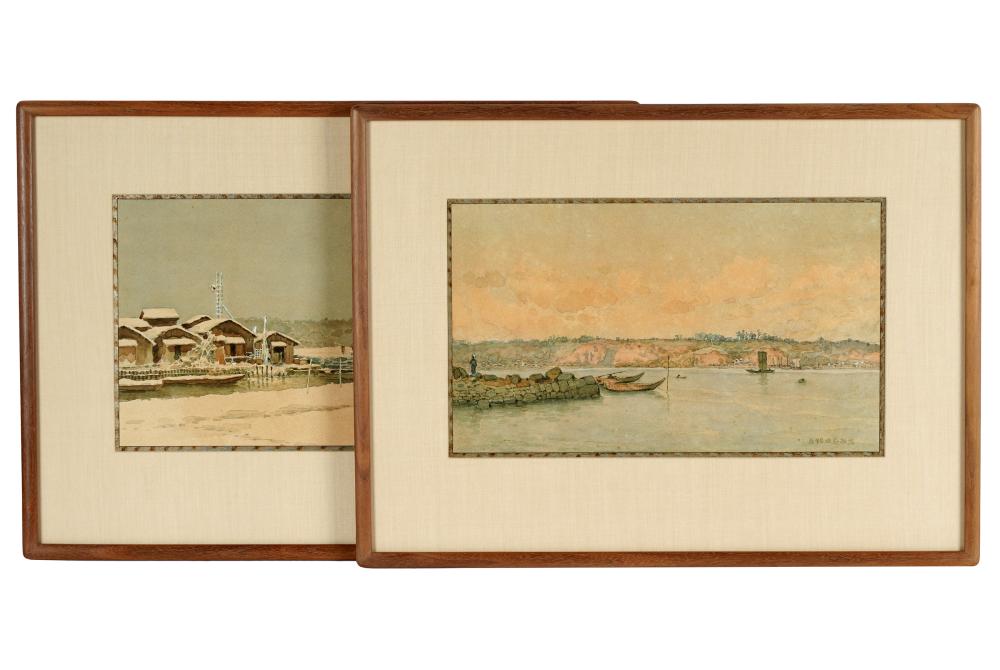 JAPANESE SCHOOL: TWO LANDSCAPESeach