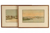 JAPANESE SCHOOL: TWO LANDSCAPE