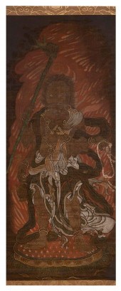 JAPANESE SCROLL PAINTING 18TH
