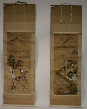 JAPANESE SCROLLS, UKIYOE SCHOO