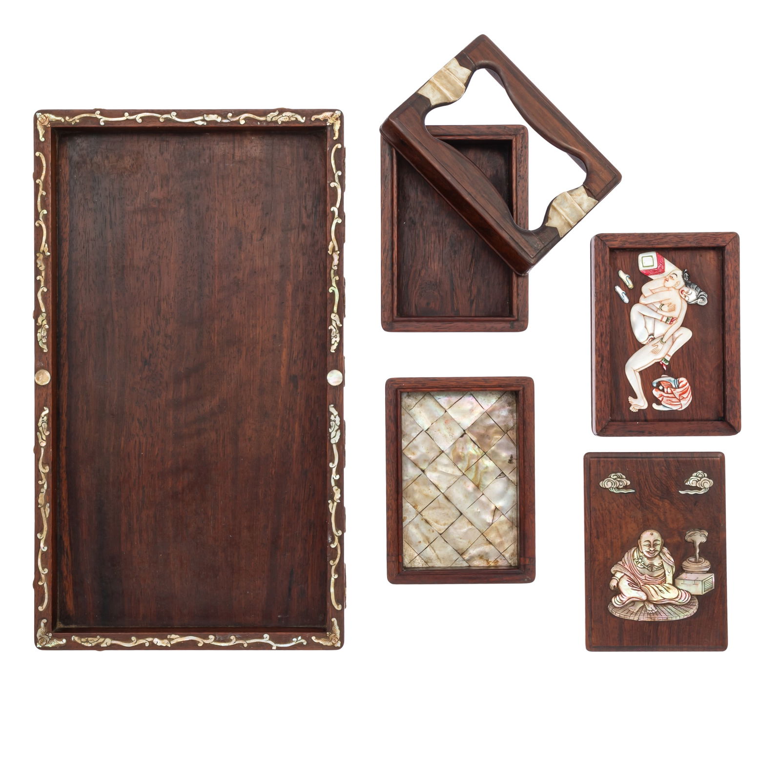 JAPANESE SHELL INLAID EROTICA