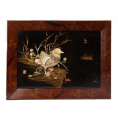 JAPANESE SHIBAYAMA PANEL WITH