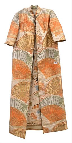 JAPANESE SILK EMBROIDERED