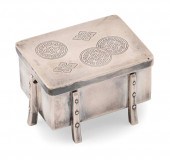 JAPANESE SILVER BONBONNIERE 20