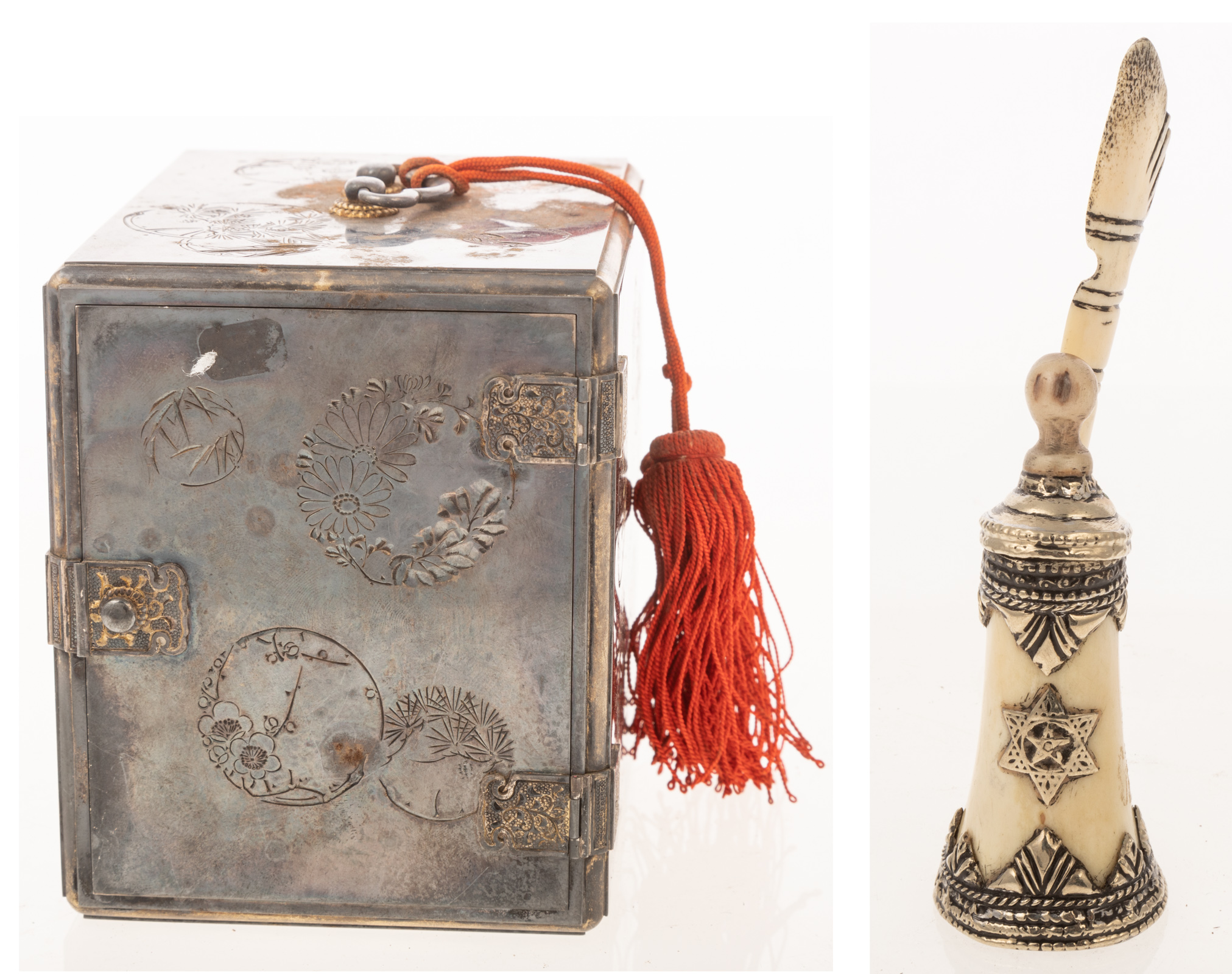 JAPANESE SILVER PLATED JEWELRY
