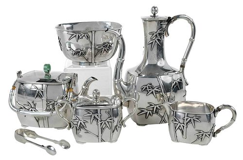 JAPANESE SILVER TEA