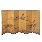 JAPANESE SIX-PANEL FOLDING SCR