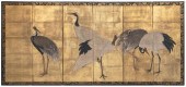 JAPANESE SIX-PANEL SCREEN EDO