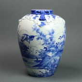 JAPANESE SOMETSUKE SETO VASE B