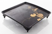 JAPANESE SQUARE LACQUER TRAY J