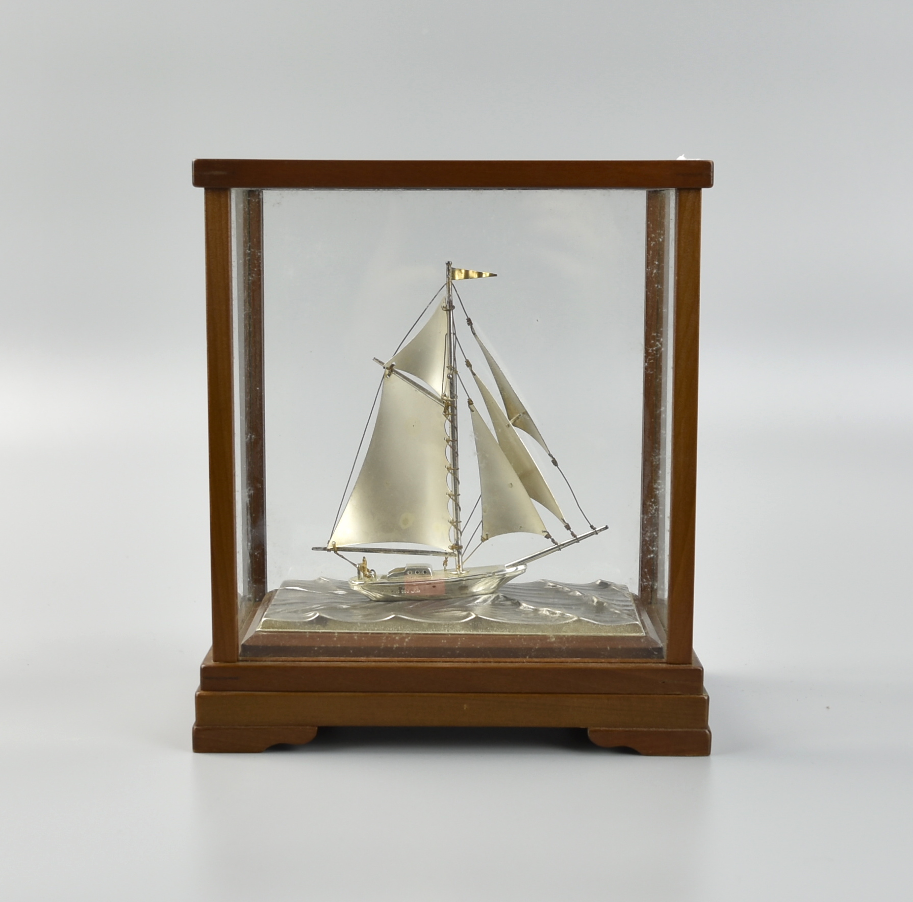 JAPANESE STERLING SILVER SAILBOAT