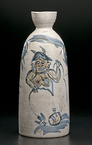 Japanese Stoneware Vase Japanese