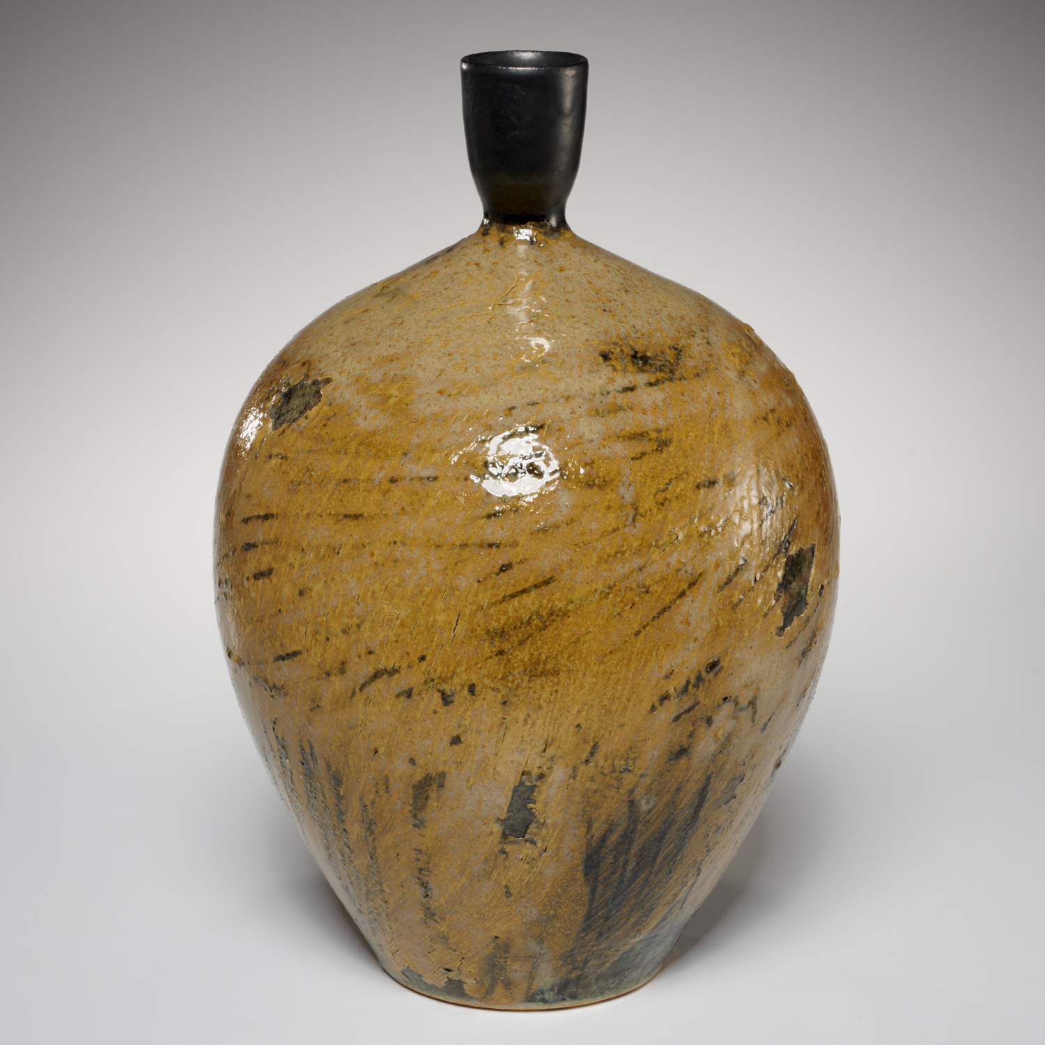 JAPANESE STUDIO POTTERY VASE 20th