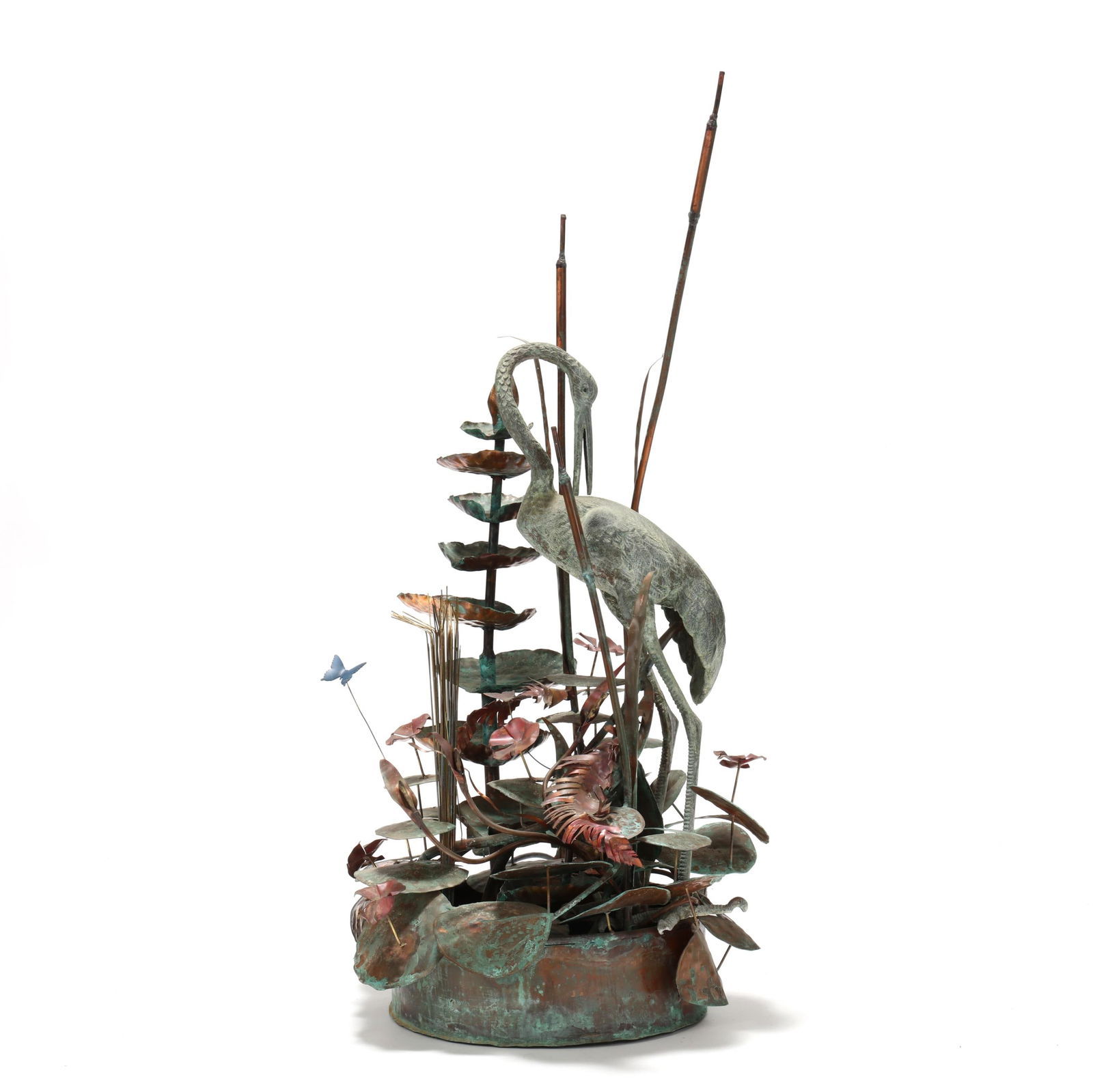 JAPANESE STYLE COPPER EGRET