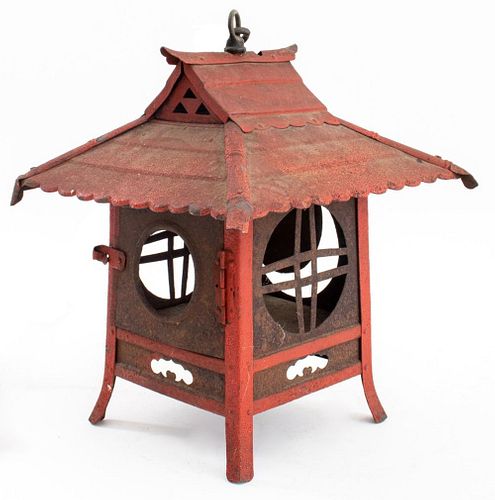 JAPANESE STYLE TOLE PEINTE