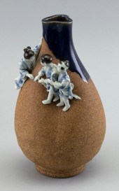 JAPANESE SUMIDA GAWA POTTERY V