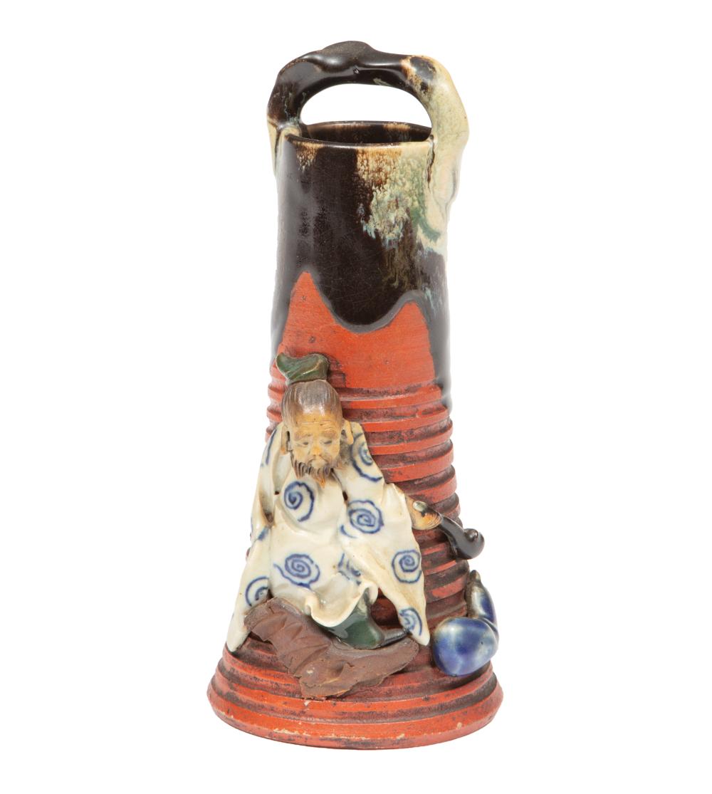 JAPANESE SUMIDA GAWA POTTERY