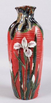 JAPANESE SUMIDAGAWA VASE, SIGN
