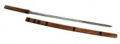 JAPANESE SWORD.  Probably late