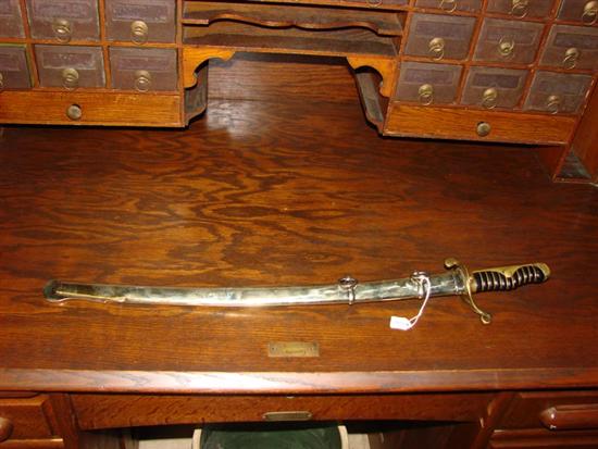 JAPANESE SWORD. Single edge sword