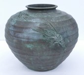 Japanese Taisho Bronze Crawfis