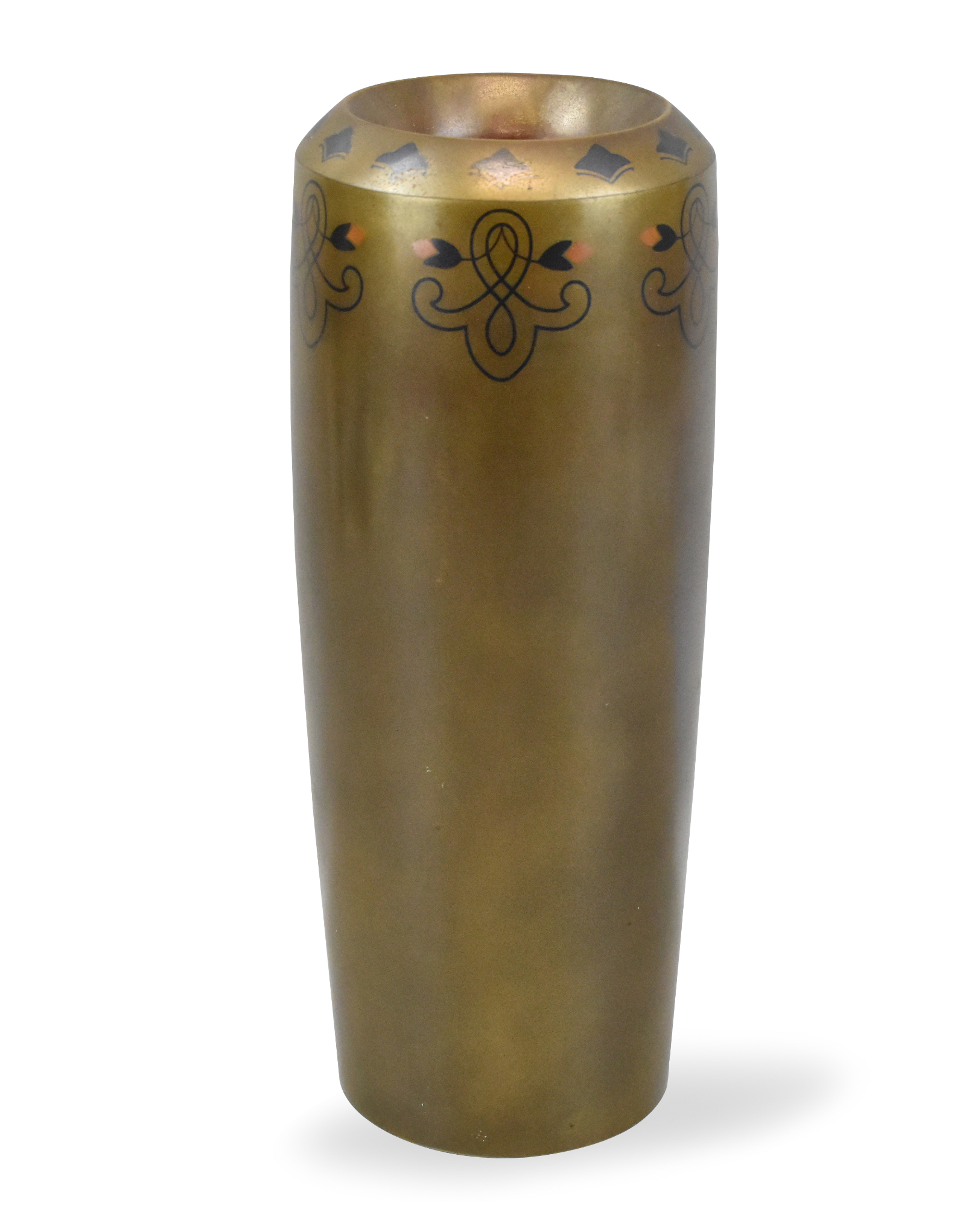 JAPANESE TAISHO MIXED METAL CHRYSAN