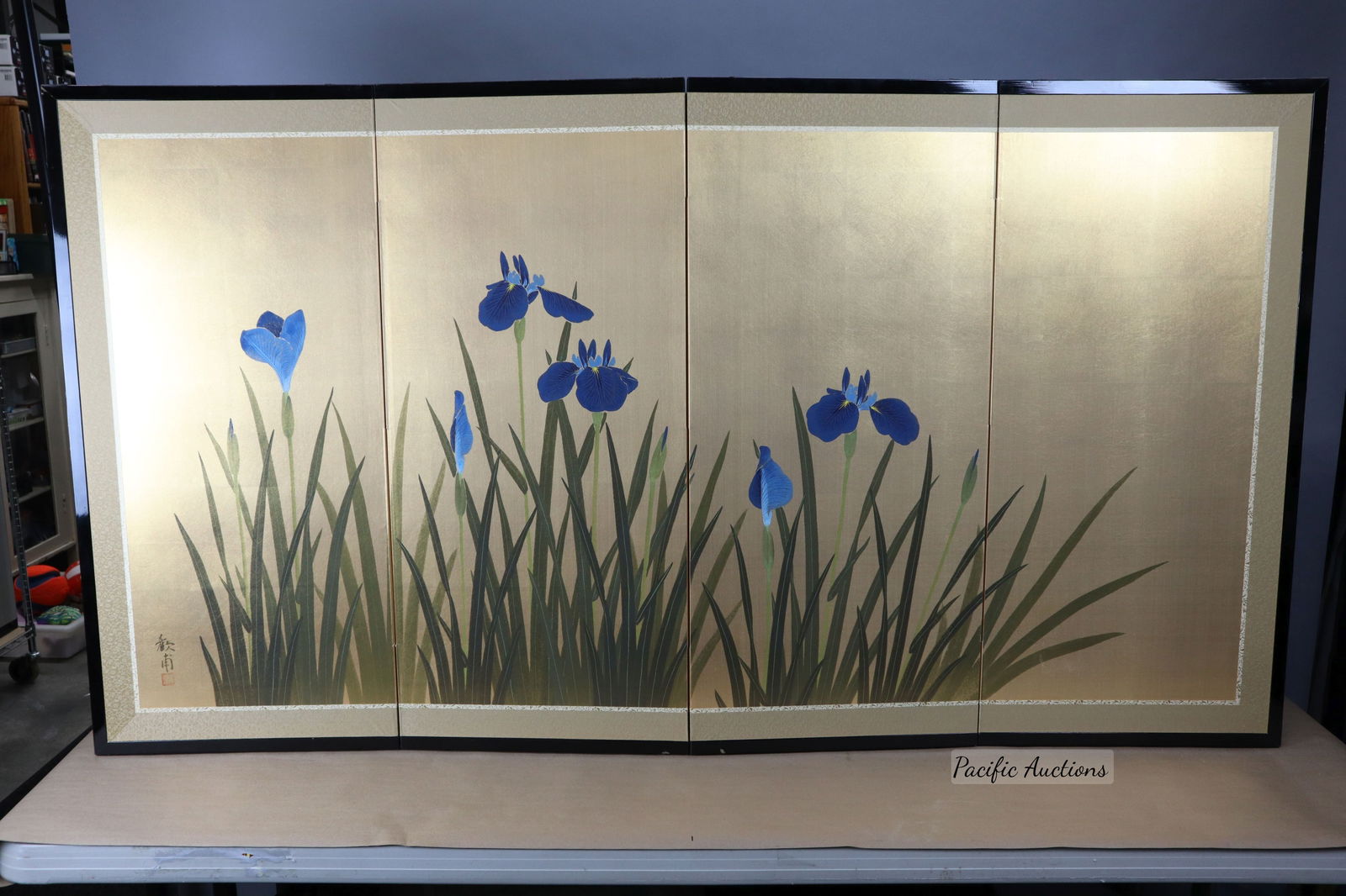 JAPANESE TAISHO (PERIOD) FOUR-PANEL