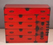JAPANESE TANSU CHEST, EARLY 20
