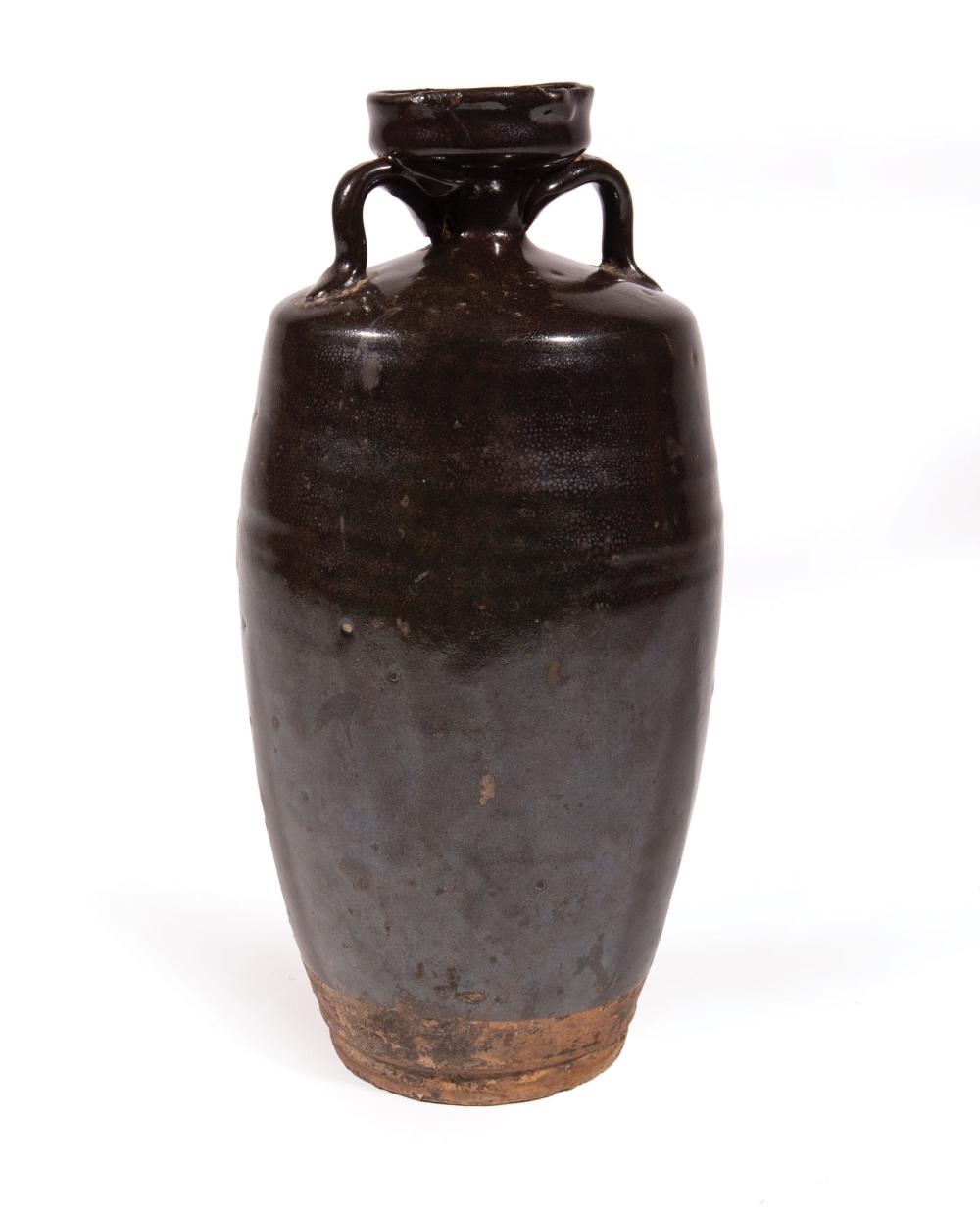 JAPANESE TENMOKU GLAZED POTTERY