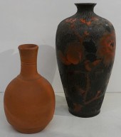 JAPANESE TERRA COTTA AND PORCE
