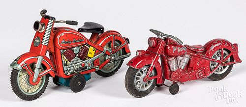 JAPANESE TIN FRICTION HARLEY