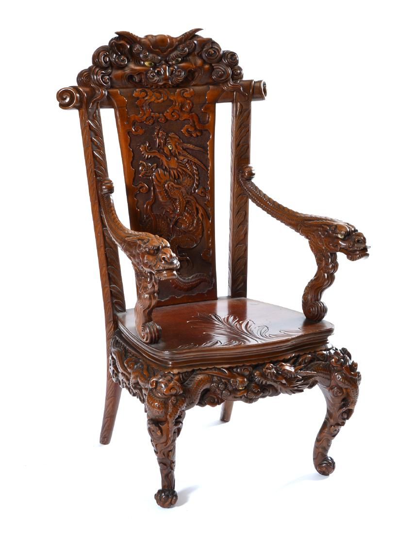 JAPANESE TOMEKICHI SUZUKI CARVED
