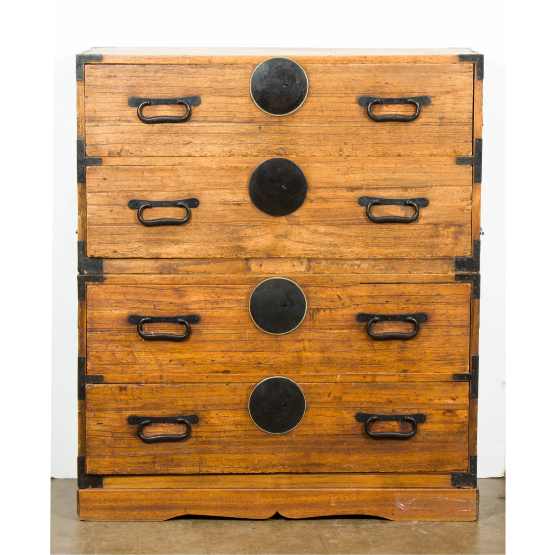 JAPANESE TWO-PART CLOTHING TANSU
