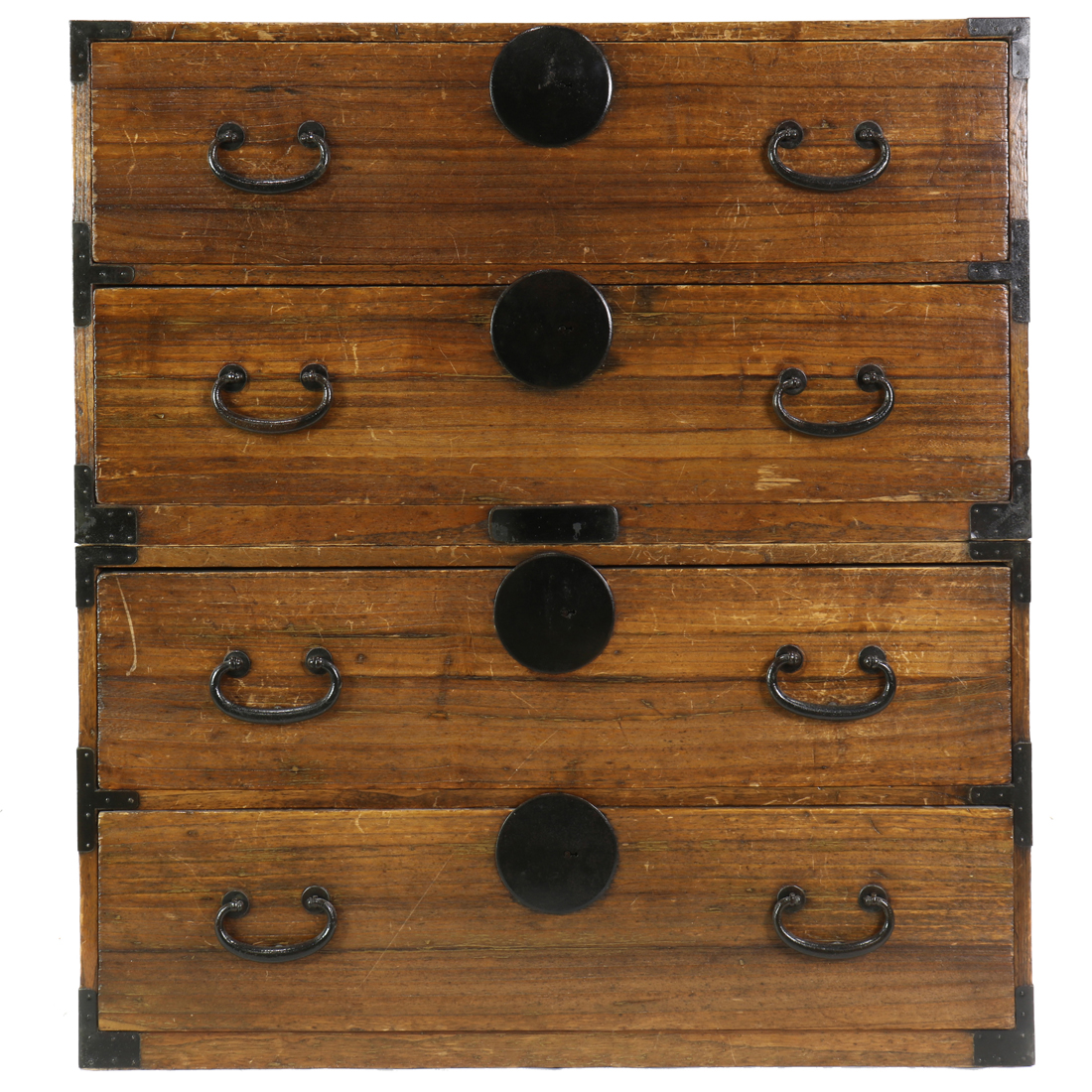 JAPANESE TWO-PART TANSU Japanese