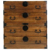 JAPANESE TWO-PART TANSU Japane
