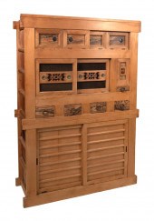 JAPANESE TWO-PART TANSU LATE 2