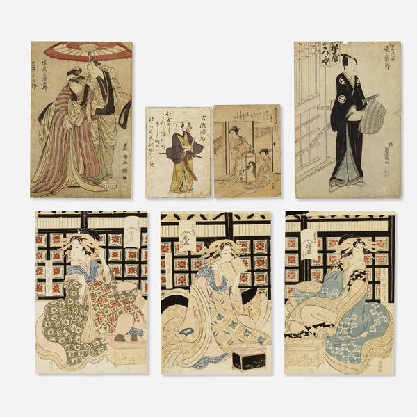 Japanese. Ukiyo-e color woodblock
