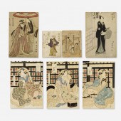 Japanese. Ukiyo-e color woodbl