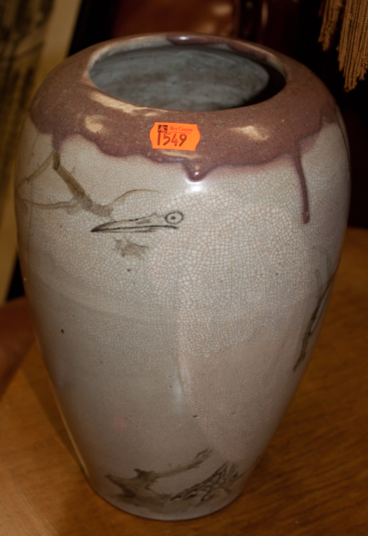 Japanese underglaze decorated