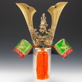 JAPANESE VINTAGE ENAMELLED MET