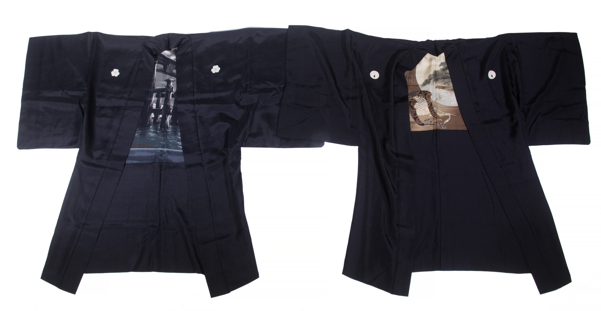 JAPANESE VINTAGE SILK HAORI JACKETS