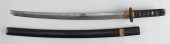 JAPANESE WAKIZASHI AND SCABBAR