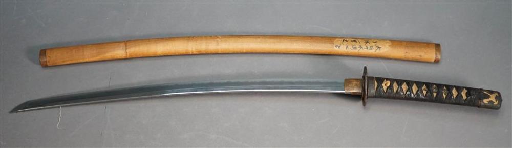 JAPANESE WAKIZASHI, BLADE LENGTH: