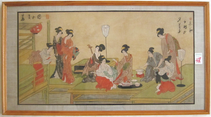 JAPANESE WATERCOLOR AND GOUACHE