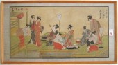 JAPANESE WATERCOLOR AND GOUACH