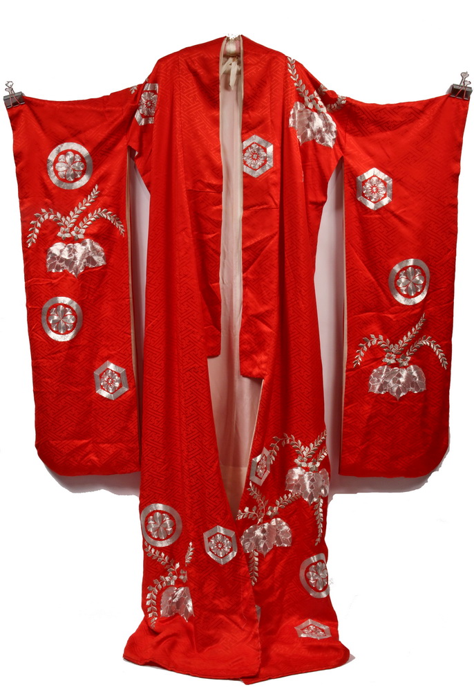 JAPANESE WEDDING KIMONO - Bright